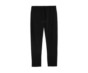 Marks & Spencer Pantalon de Jogging Droit en Coton Noir L
