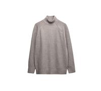 Marks & Spencer Pull Zippé Col Cheminée Femme, Coupe Décontractée, avec Stretch