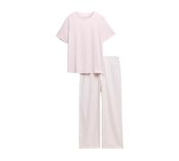Marks & Spencer Pyjama Pur Coton avec Bas tissé XS