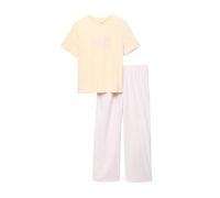Marks & Spencer Pyjama Pur Coton avec Bas tissé XS