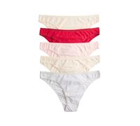 Marks & Spencer Slip beige / gris chiné / poudre / rouge, Taille 8XL