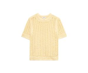 Marks & Spencer Top en Maille de Coton à Motif texturé XS