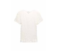 Marks & Spencer Top Pur Coton à détail smocké Blanc Doux UK 14 (EU 42)