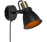 Markslöjd Alton applique murale 1x40 W noir 107856