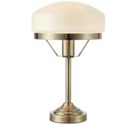 Markslöjd Aurelia lampe de table 1x60 W blanc-laiton 109244