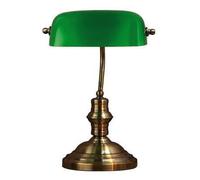 Markslöjd Bankers lampe de bureau 1x40 W patine-vert 105931
