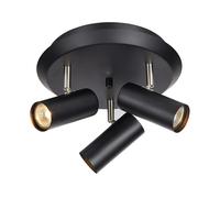 Markslöjd Barcelona plafonnier 3x12 W noir 107348