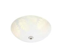 Markslöjd BLAD Plafond 2L 35 cm Blanc/acier