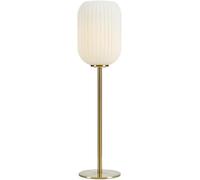 Markslöjd Cava lampe de table 1x40 W blanc-laiton 108251