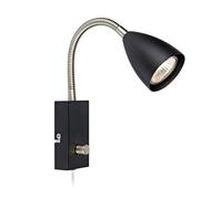 Markslöjd Ciro applique murale 1x7 W noir-acier 107409