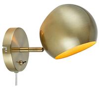 Markslöjd Edgar applique murale 1x40 W doré 108754