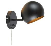 Markslöjd Edgar applique murale 1x40 W noir 108753