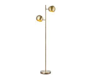 Markslöjd Edgar lampadaire 2x40 W laiton 107742
