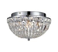 Markslöjd Estelle plafonnier 3x28 W chrome-transparent 105796