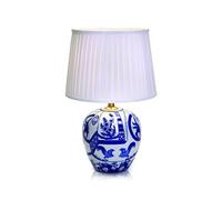 Markslöjd Göteborg lampe de table 1x60 W blanc-bleu 105000
