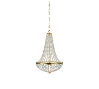 Markslöjd Gränsö lampe suspendue 2x40 W laiton-transparent 106119