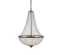 Markslöjd Gränsö lampe suspendue 3x40 W noir-transparent 107028