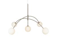 Markslöjd Heaven lampe suspendue 5x28 W blanc-acier 107559