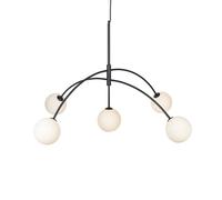 Markslöjd Heaven lampe suspendue 5x28 W blanc-noir 107560