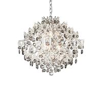 Markslöjd Hidden lampe suspendue 6x40 W chrome-transparent-fumé 107415