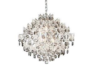 Markslöjd Hidden lampe suspendue 6x40 W chrome-transparent-fumé 107415