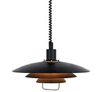 Markslöjd Kirkenes lampe suspendue 1x60 W noir 104540