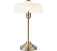 Markslöjd Kurage lampe de table 1x40 W blanc-laiton 109179