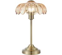 Markslöjd Kurage lampe de table 1x40 W laiton-ambré 109180