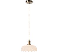 Markslöjd Kurage lampe suspendue 1x40 W blanc-laiton 108857