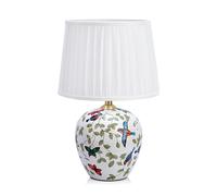 Markslöjd Mansion lampe de table 1x60 W blanc-motif 107040