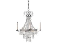 Markslöjd Marielund lampe suspendue 3x40 W chrome-transparent 105156