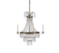 Markslöjd Marielund lampe suspendue 3x40 W laiton-transparent 105157