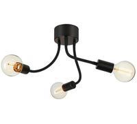 Markslöjd Medusa plafonnier 3x20 W noir 107930