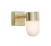 Applique murale de salle de bains MENTON Laiton 1 ampoule