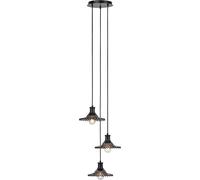 Markslöjd Novia lampe suspendue 3x40 W noir-fumé 108853
