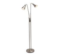 Markslöjd Odense lampadaire 2x40 W gris 102241