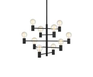 Markslöjd Paris lampe suspendue x60 W noir 107187