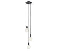 Markslöjd Sky lampe suspendue 3x60 W noir 106334