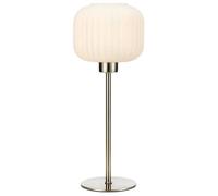 Markslöjd Sober lampe de table 1x40 W blanc-acier 108121