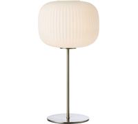 Markslöjd Sober lampe de table 1x40 W blanc-nickel 109007