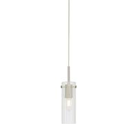 Markslöjd Tibia lampe suspendue 1x40 W transparent-nickel 109013