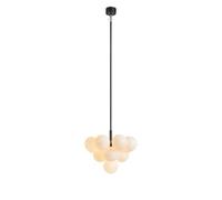 Markslojd MERLOT Plafonnier 13 Globe Light Noir, Blanc