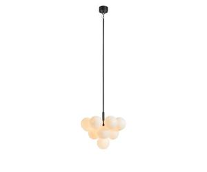 Markslojd MERLOT Plafonnier 13 Globe Light Noir, Blanc