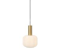 Markslöjd Sober lampe suspendue 1x40 W blanc-laiton 108123
