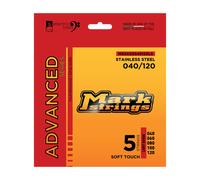 MARKSTRINGS Avancé 40-120, Basse Électrique, Acier Inoxydable, Toucher Doux