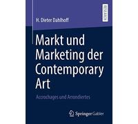 Markt Und Marketing Der Contemporary Art