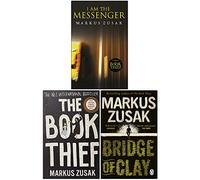 Markus Zusak Collection Ensemble de 3 livres (Je suis le messager, Bridge of Clay, The Book Thief)