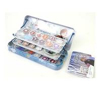 Markwins Disney Frozen - Set de maquillage 3 niveaux pour enfants (16 gloss, 8 crèmes scintillantes)
