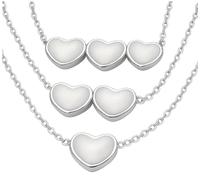 MarkyBaby Kit DIY de bijoux pour lait maternel - Collier ou bracelet en argent plaqué or (1, 2, 3 ou 4 cœurs) - Bijou souvenir pour nouvelle maman, Résine, Pas de gemme (bracelet en argent, cœurs, 2)