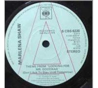 MARLENA SHAW - THEME FROM LOOKING FOR MR GOODBAR 7" (45) UK CBS 1977